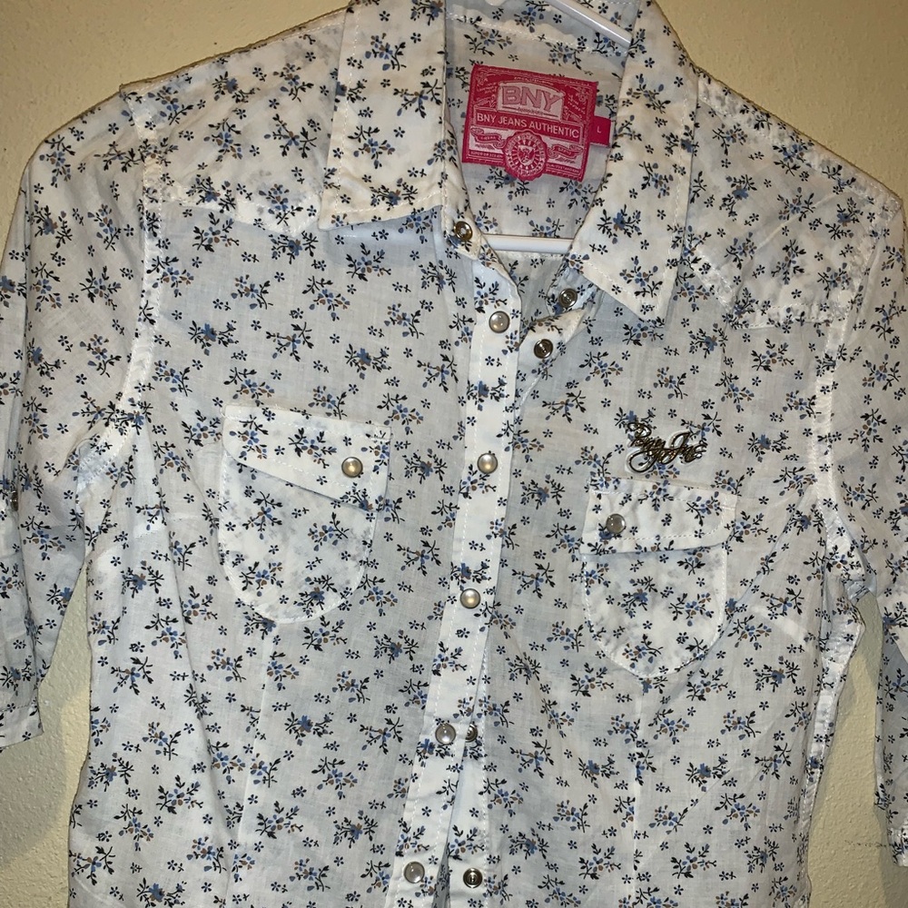 super cute BNY jeans authentic polo shirt!!